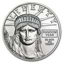 1 oz American Platinum Eagle obverse — Statue of Liberty portrait, LIBERTY, IN GOD WE TRUST