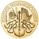 Austrian Gold Philharmonic coin obverse — Musikverein pipe organ design