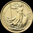 British Gold Britannia coin reverse — Britannia design
