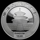 Chinese Silver Panda coin obverse — Temple of Heaven design