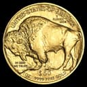 1 oz American Gold Buffalo coin reverse — American buffalo design