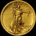 Saint-Gaudens $20 Double Eagle obverse with Liberty design