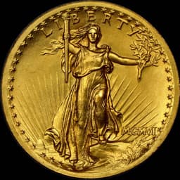 Saint-Gaudens $20 Double Eagle obverse